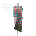 Women Scarf, Multicolor Bamboo Silk Scarf, Soft & Fine Quality with Check Pattern All Season Stole Size 2.00 MTR X 0.70 MTRWeight 120 Grams - The Amritsar Store