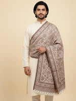 The Amritsar Store Mens Fine Wool Kani Shawl – Paisley Pattern , Shawl For Men - The Amritsar Store