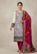 The Amritsar Store Phulkari Handcrafted Suit for Timeless Elegance - The Amritsar Store