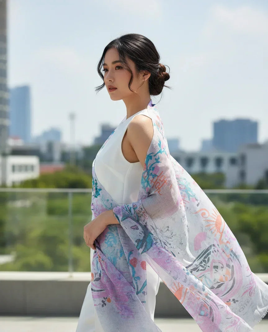 The Amritsar Store ,Super Chic Scarf - The Amritsar Store