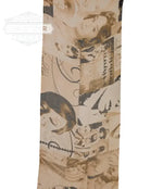 Vintage Hollywood Print Scarf – Beige & Sepia Lightweight Summer Scarf | The Amritsar Store - The Amritsar Store