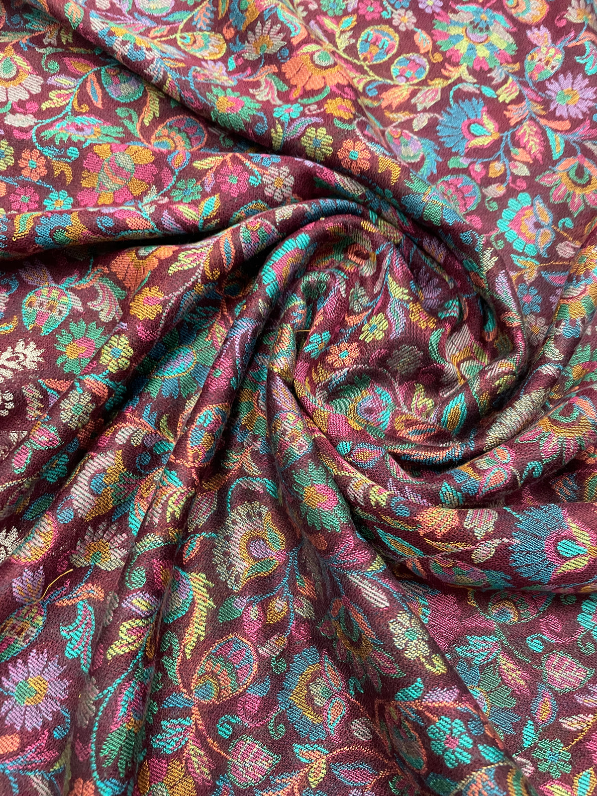 The Amritsar Store Timeless Woven Modal Stole with Luxe Zari Borde