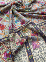 Women's Kalamkari Fine Wool Stole – Traditional Designer Wrap | The Amritsar Store - The Amritsar Store