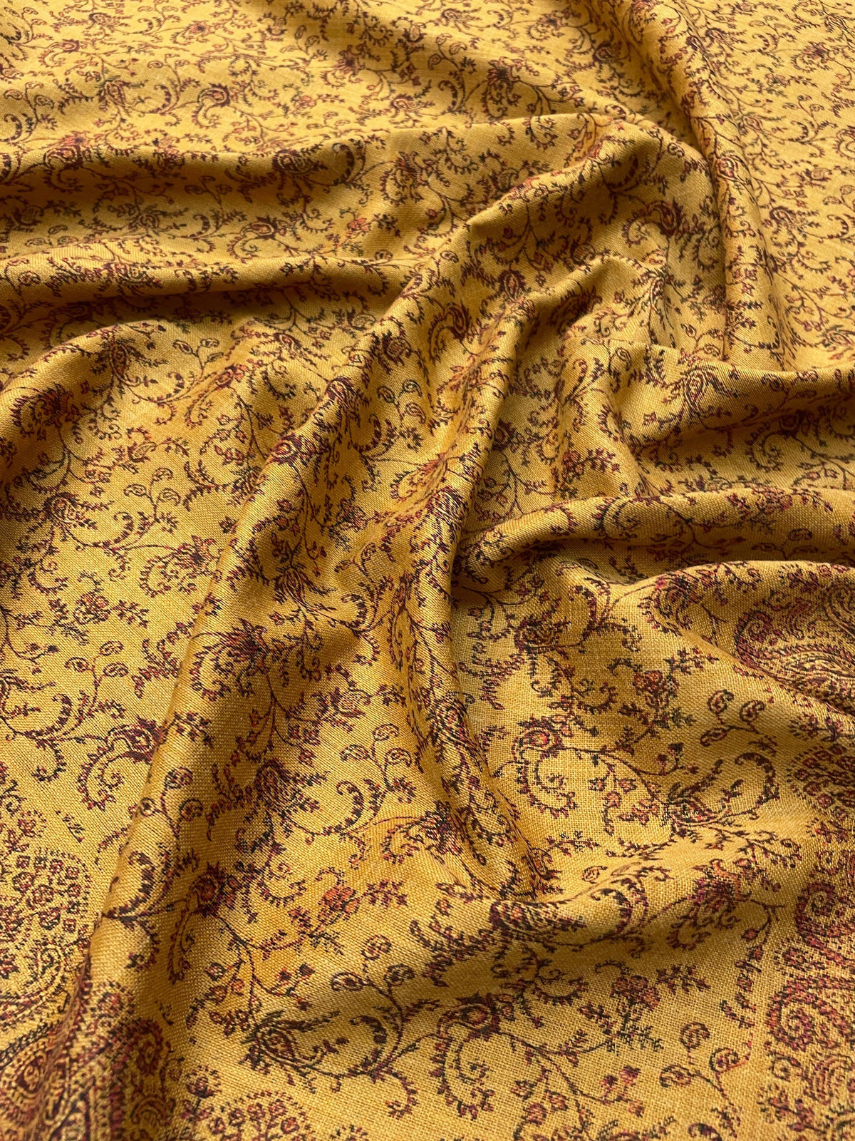 Women's Kashmiri Jaal Shawl – Floral Weave Reversible Designer Wrap | The Amritsar Store - The Amritsar Store