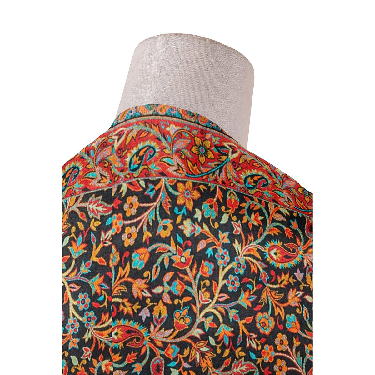 Women's Shawl, Kashmiri Kani Shawl, Traditional Paisleys Design, Warm Wool Rich Shawl, Large Wrap, Shawl For Women & Men - The Amritsar Store