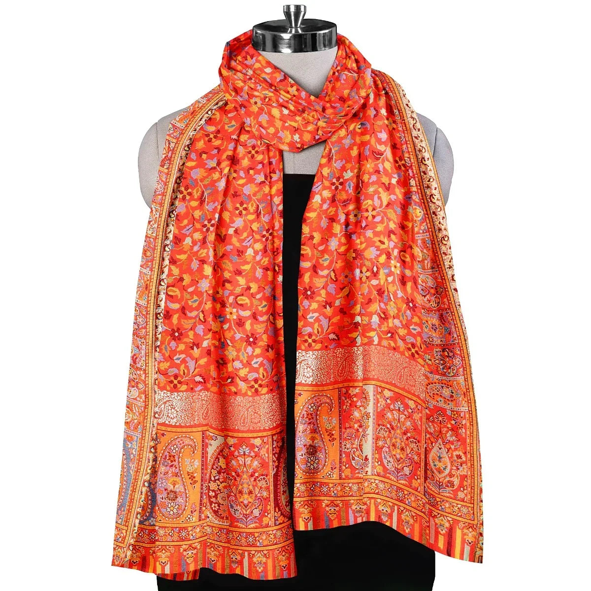 Womens Kani Zari Shawl - The Amritsar Store