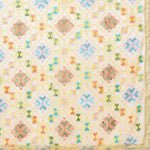 Floral Off-White Phulkari Dupatta With Multicolor Embroidery by The Amritsar Store - The Amritsar Store