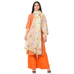 Floral Off-White Phulkari Dupatta With Multicolor Embroidery by The Amritsar Store - The Amritsar Store