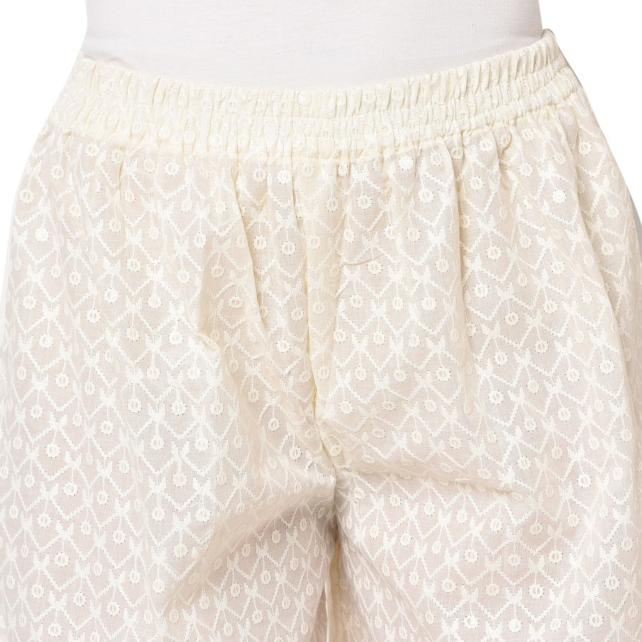 Plazzo With Multicolor Exclusively Printed Floral Design by The Amritsar Store - The Amritsar Store