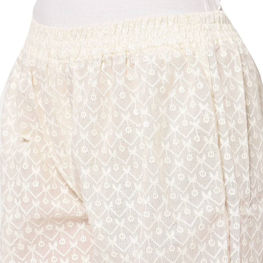 Plazzo With Multicolor Exclusively Printed Floral Design by The Amritsar Store - The Amritsar Store