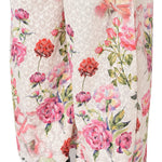 Plazzo With Multicolor Exclusively Printed Floral Design by The Amritsar Store - The Amritsar Store