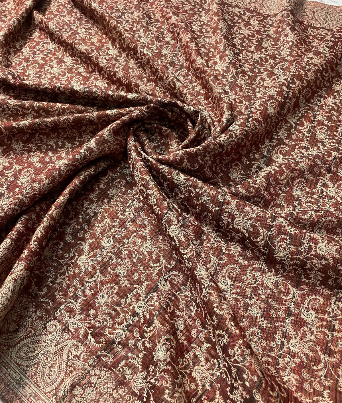 Shawl For Women Reversible Self Weave Shawl, Premium Soft | The Amritsar Store - The Amritsar Store