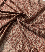 The Amritsar Store Reversible Self-Weave Shawl – Premium Soft Wool Wrap for Elegant Winter Style