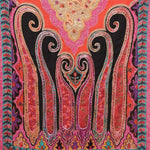 Stole for Women – Paisley Tie-Dye Kashmiri Aari Embroidery | The Amritsar Store - The Amritsar Store
