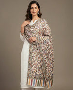 The Amritsar Store Womens Elegant Multicolor Floral Paisley Shawl - The Amritsar Store