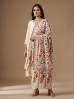 Women's Kalamkari Designer Stole | The Amritsar Store - The Amritsar Store