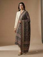 Women's Shawl – Floral Jaal Heritage Woven Designer Wrap | The Amritsar Store - The Amritsar Store