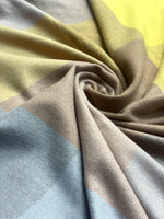 The Amritsar Store soft pastel checked winter scarf for women, lightweight and elegant cold-weather accessory