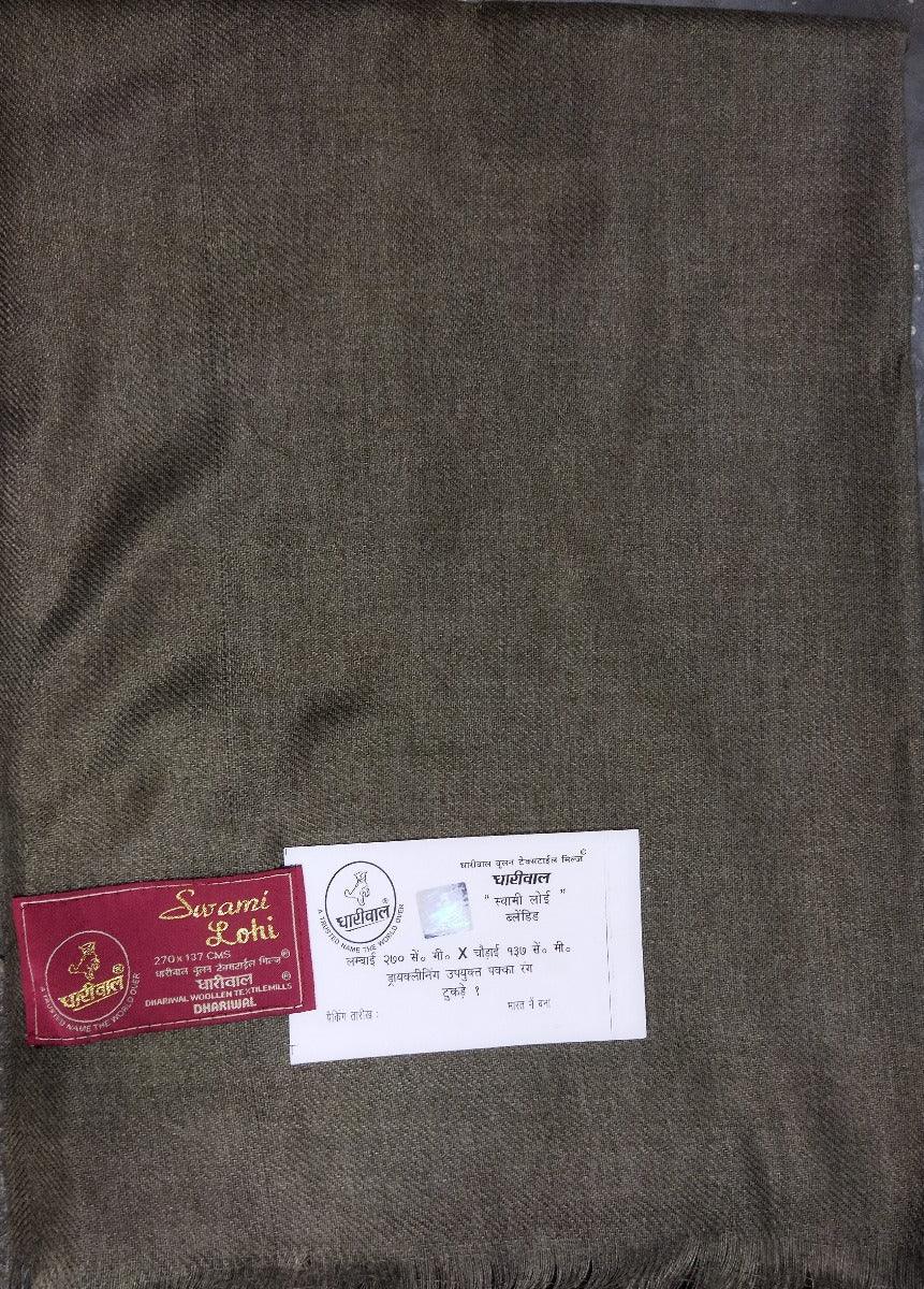 Shawl For Men, Mens Shawl, Polycot Blended, Full Size Brown 555 by Dhariwal . Unisex - The Amritsar Store