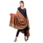 Women's Shawl, Kashmiri Shawl, Evergreen Kani Jamawar Shawl, Bamboo Fiber Shawl, Light Weight Shawl For Women - The Amritsar Store