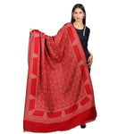 Women's Shawl, Jamawar Kashmiri Shawl, Sozni Weave Shawl, Faux Wool Shawl, Shawl For Women - The Amritsar Store