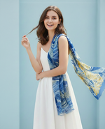 The Amritsar Store ,Colorful Spring Delight Scarf