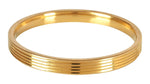 Designer Brass Kada (Lines,Mens) 6 mm Thickness by The Amritsar Store