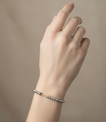 Simran beads Stainless Steel Kada (27 beads) by The Amritsar Store