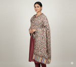 The Amritsar Store Womens Elegant Multicolor Floral Paisley Shawl