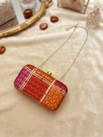 Phulkari Clutch Bag – Multicolor Embroidered Punjabi Clutch | The Amritsar Store