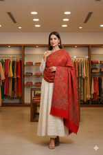 Heritage Weave: Kani Jamawar Blended Shawl with Full Jaal Design"