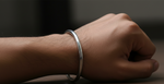 The Amritsar Store Round Metallic Stainless Steel Kada for Men 5 mm thickness (NO EDGES)