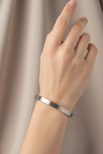 Punjabi Ladies Kada Stainless Steel, Plain 0.1" thickness customizable by The Amritsar Store