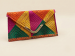 Multicolor Phulkari Embroidered Clutch Wallet for Women |The Amritsar Store