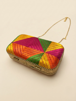 Phulkari Clutch – Traditional Punjabi Clutch Bag for Women | The Amritsar Store