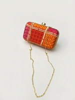 Phulkari Clutch Bag – Multicolor Embroidered Punjabi Clutch | The Amritsar Store