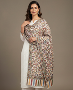 The Amritsar Store Womens Elegant Multicolor Floral Paisley Shawl