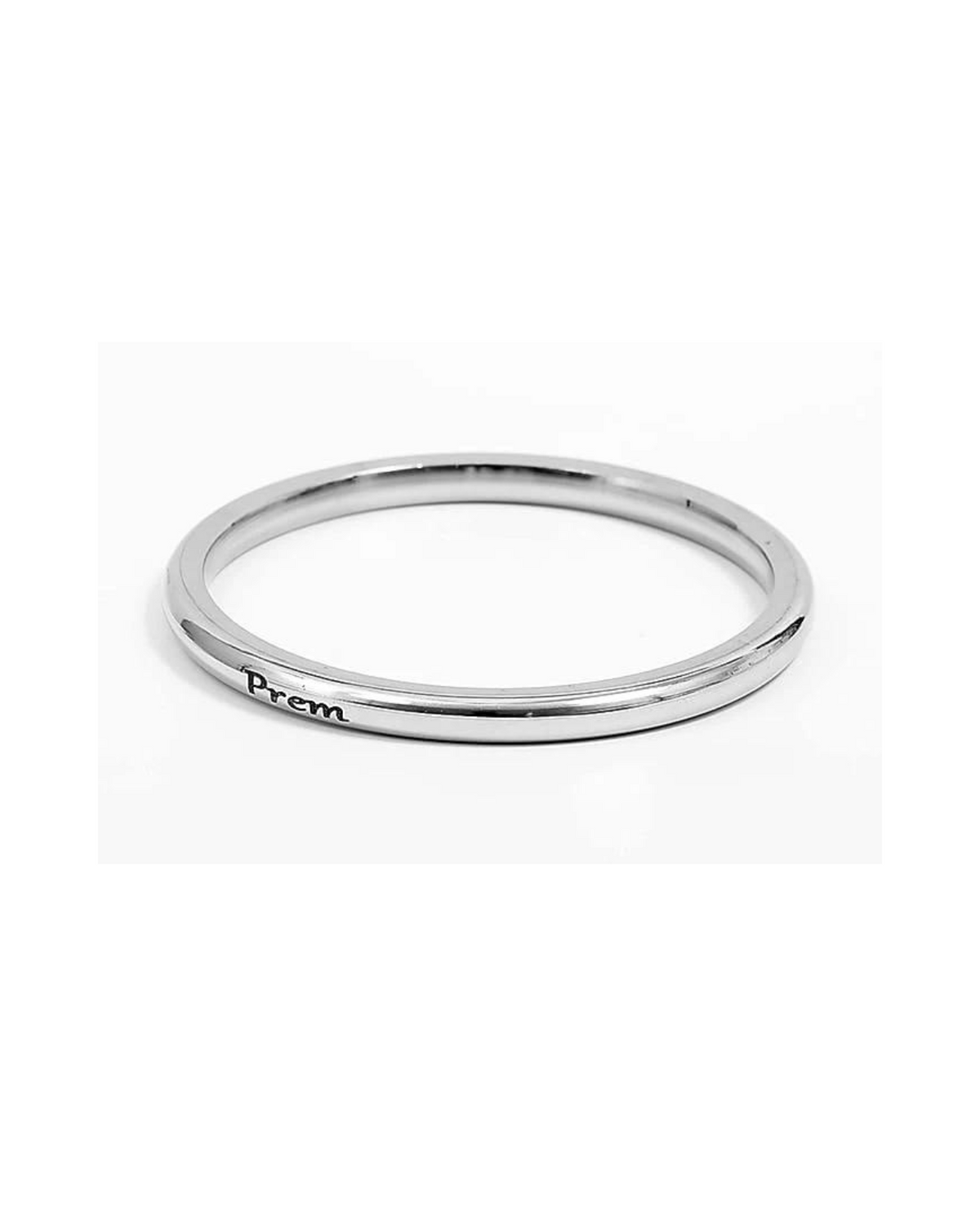 The Amritsar Store Personalised ROUND Metallic Stainless Steel Kada for Men 5 mm thickness (NO EDGES) - The Amritsar Store