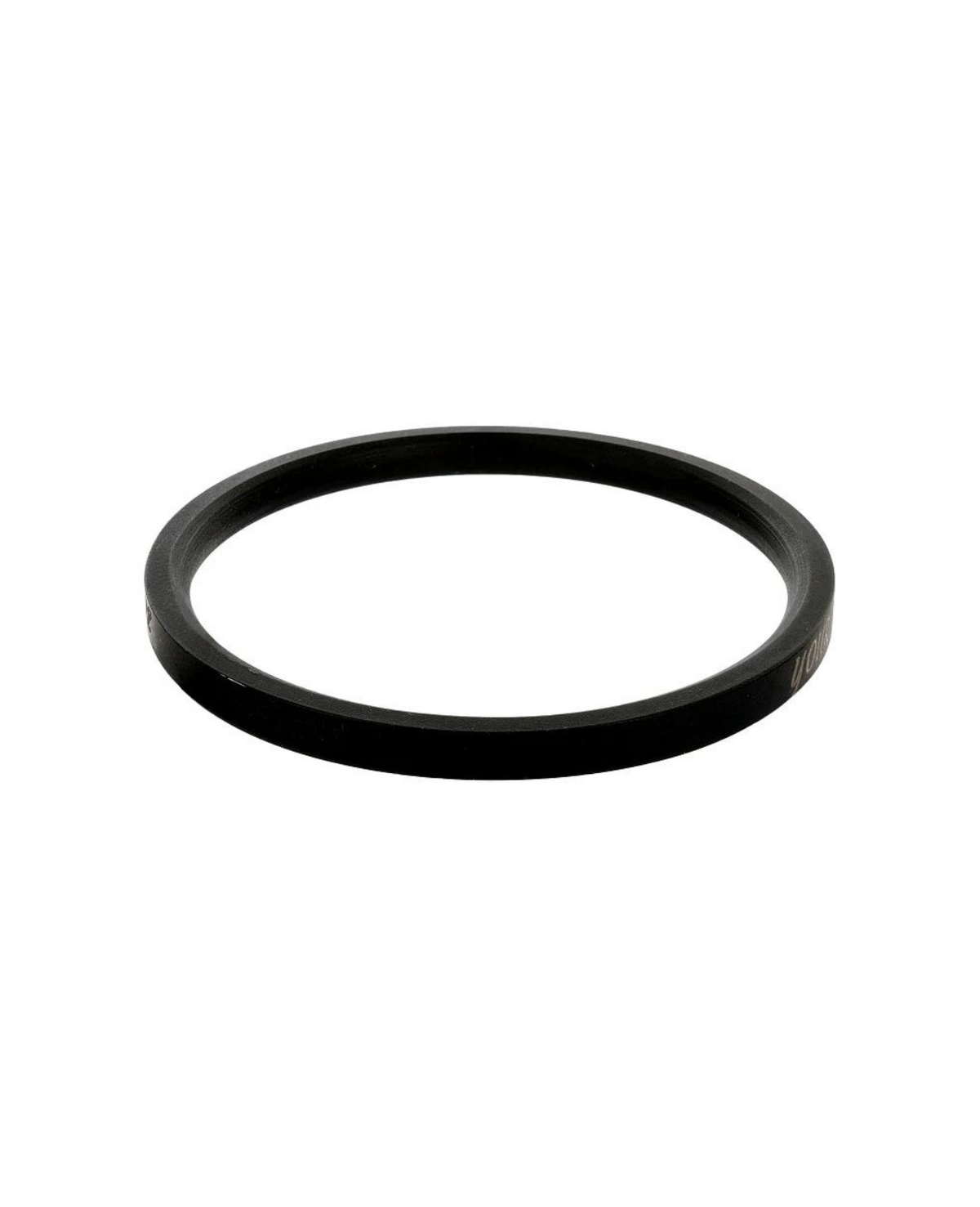 Stainless Steel BLACK Kada (Plain) 0.2" Thickness by The Amritsar Store - The Amritsar Store