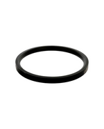 Stainless Steel BLACK Kada (Plain) 0.2" Thickness by The Amritsar Store - The Amritsar Store