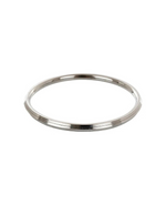 Stainless Steel Punjabi Mens Kada (with Edges) 0.1" thickness by The Amritsar Store - The Amritsar Store