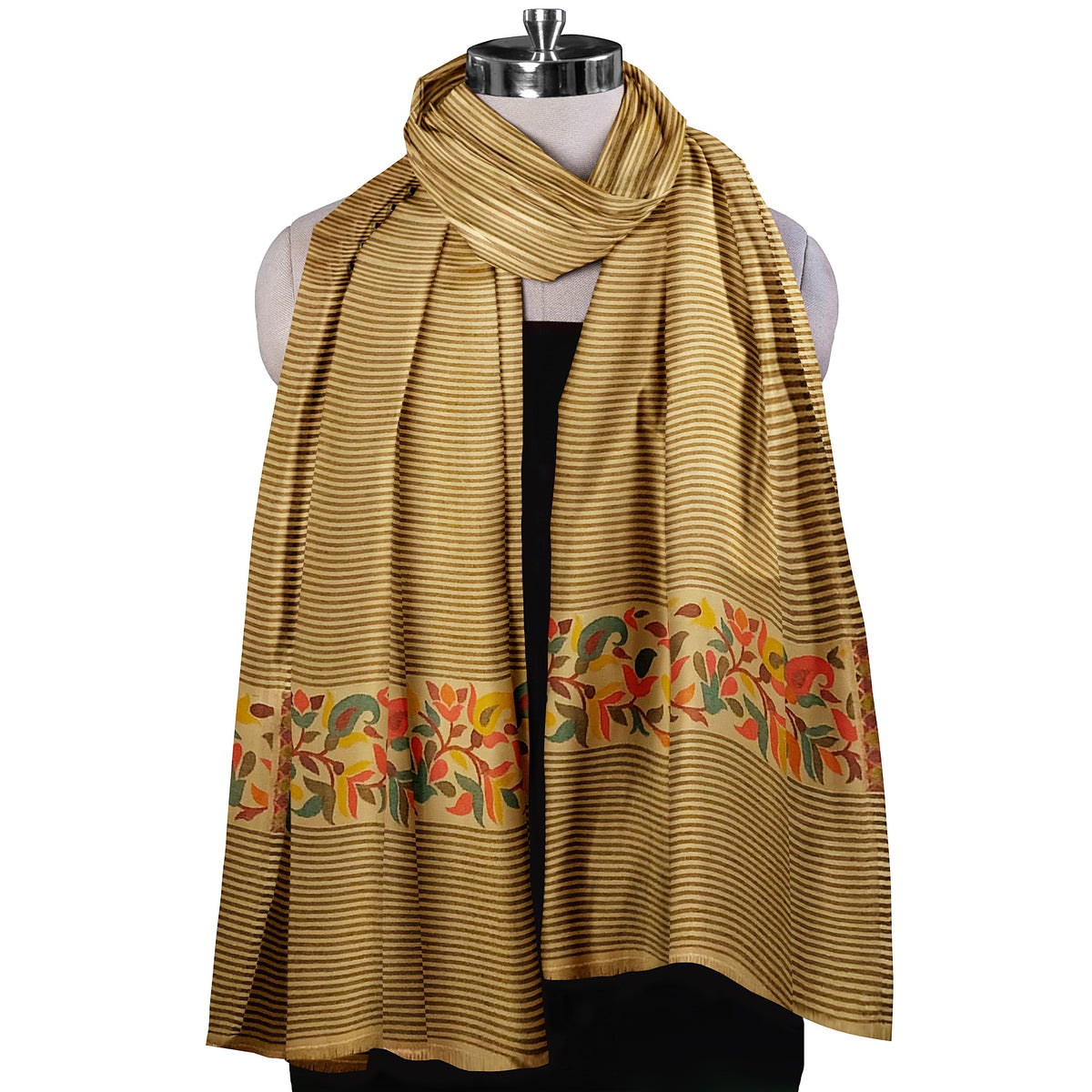 Heritage Drapes: Women’s Traditional Kashmiri Kani Shawl