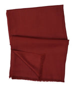 Burgundy Shawl, Maroon Shawl, Pure Wool Certified Shawl, Osho Buddhist Shawl, Meditation Shawl For Men 1801 Millenium by Dhariwal - The Amritsar Store