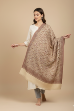 The Amritsar Store Reversible Self-Weave Shawl – Premium Soft Wool Wrap for Elegant Winter Style