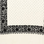 Mesmerizing Hues White & Black Aesthetically Designed From Kashmir Pure Wool Shawl - The Amritsar Store