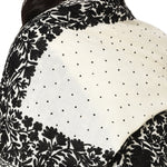 Mesmerizing Hues White & Black Aesthetically Designed From Kashmir Pure Wool Shawl - The Amritsar Store