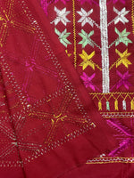 Multicolor Punjabi embroidered Phulkari Bagh dupatta for women by The Amritsar Store with traditional handcrafted ethnic embroidery