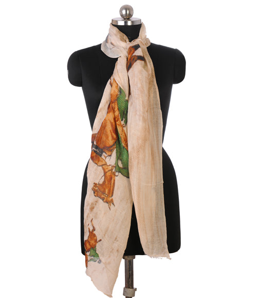 Wild Horses Scarf - The Amritsar Store