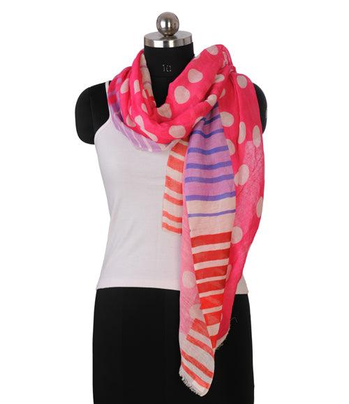 Polka Dots Scarf - The Amritsar Store