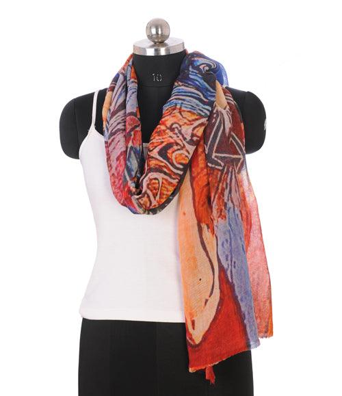 Contemporary Art Scarf By The Amritsar Store - The Amritsar Store